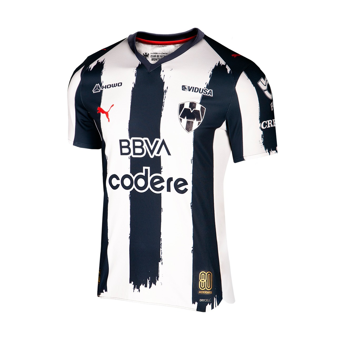 TKH-turbokithub-Rayados Monterrey 25-26 Home Stripes Jersey - Player Version