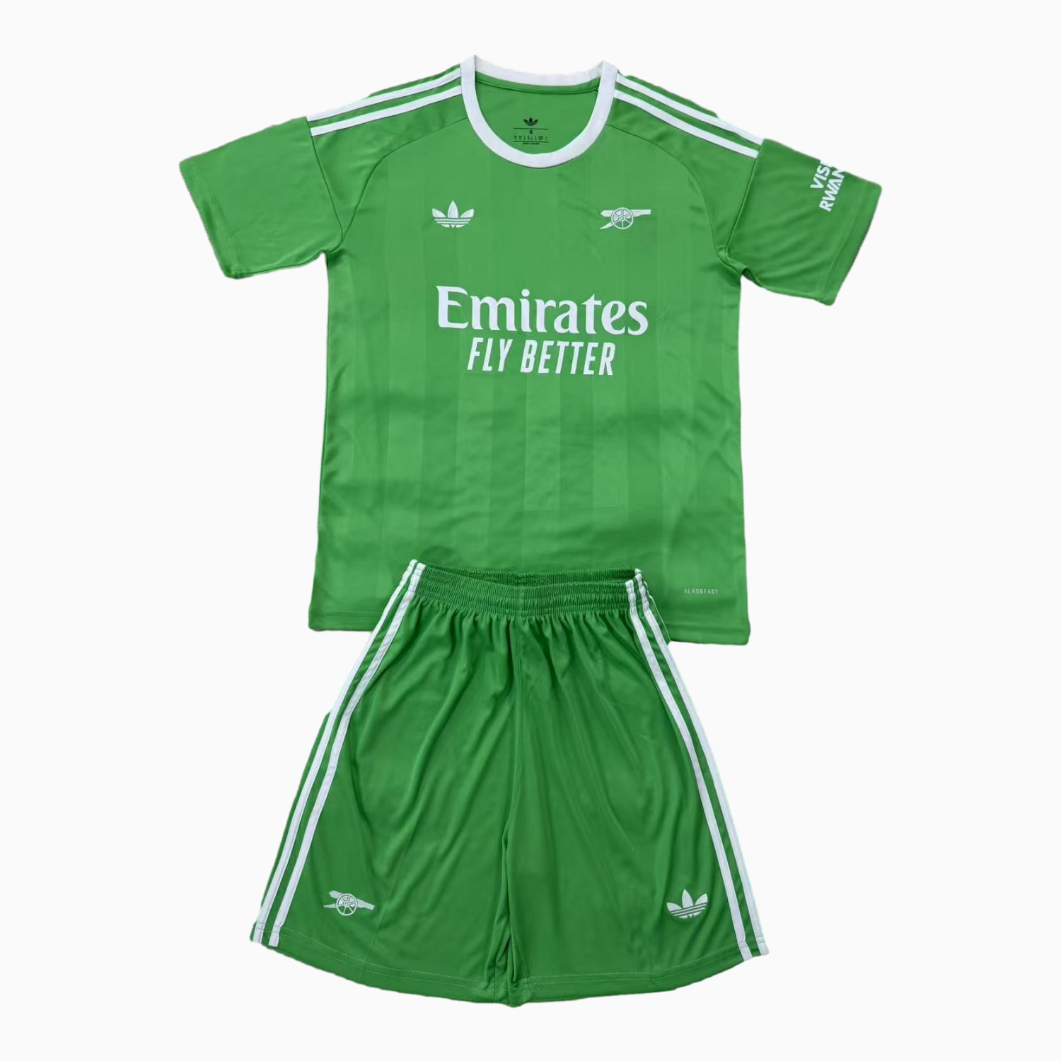 TKH-turbokithub-Arsenal 25-26 Green Goalkeeper Men's Adult Jersey Set - Fans Version