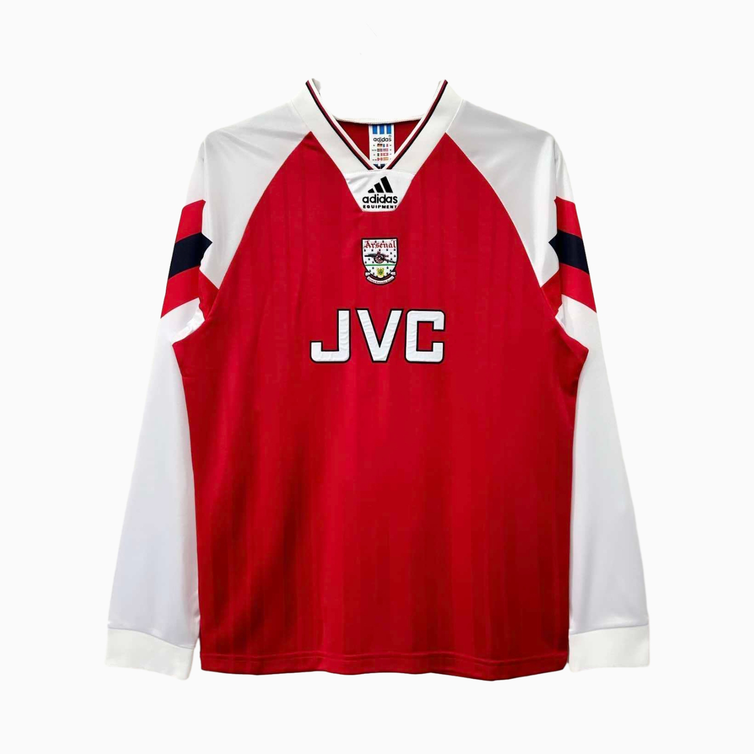 TKH-turbokithub-Retro Arsenal 92-94 Home Long Sleeves Jersey