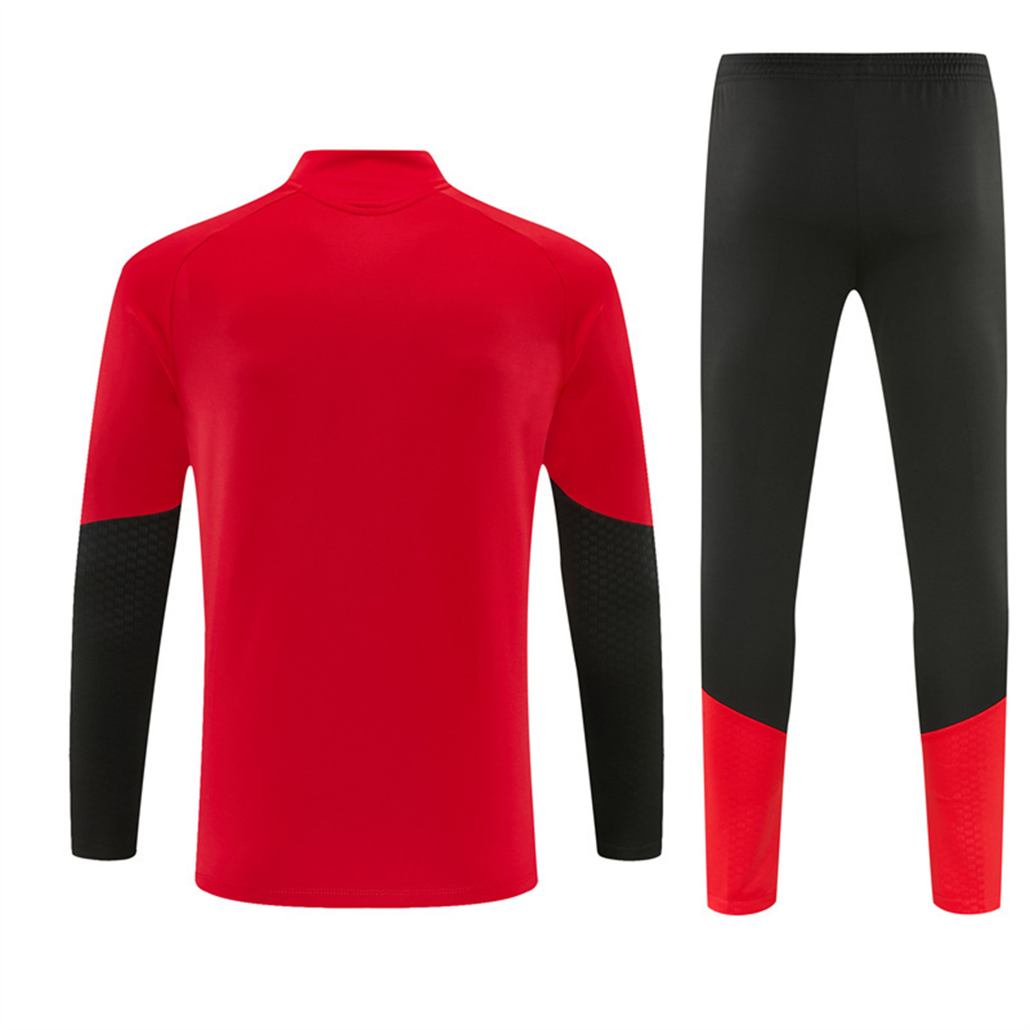 TKH-turbokithub-Germany 2026 Long Sleeve Training Set - Red Top & Pants