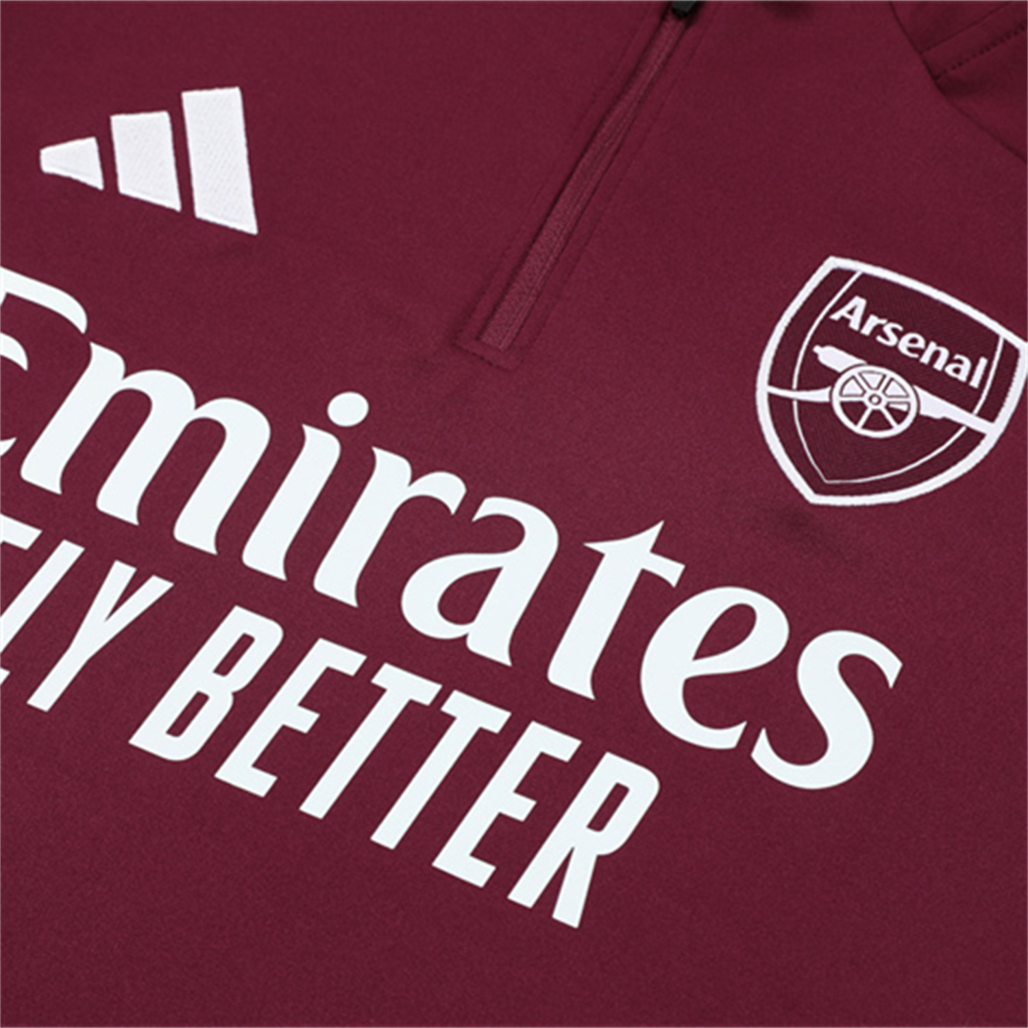 TKH-turbokithub-Arsenal 25-26 Kids Long Sleeve Training Set - Wine Red Top & Grey Pants