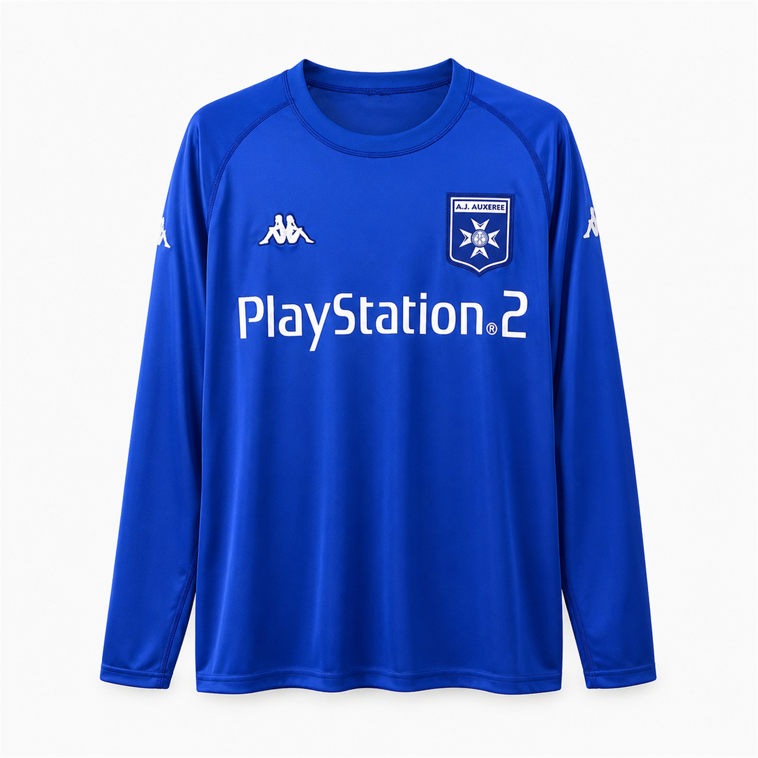 TKH-turbokithub-Retro AJ Auxerre 2003-04 Away Long Sleeves Jersey