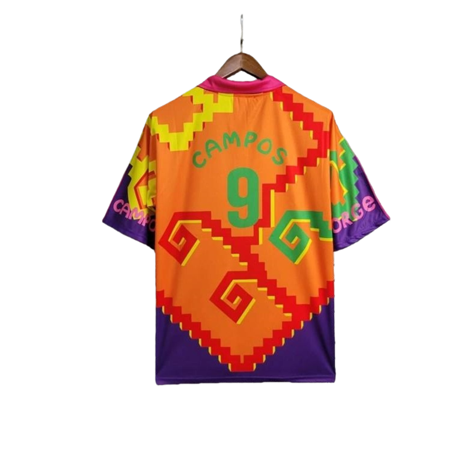 TKH-turbokithub-Retro Mexico 1995 Goalkeeper Purple Orange Jersey