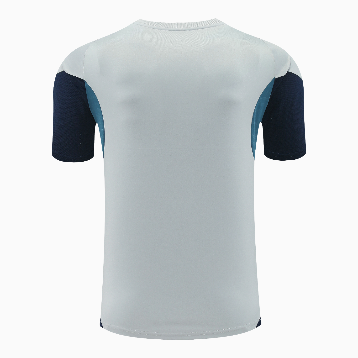 TKH-turbokithub-Arsenal 25-26 Short-Sleeve Training Set - Grey Top & Deep Blue Shorts