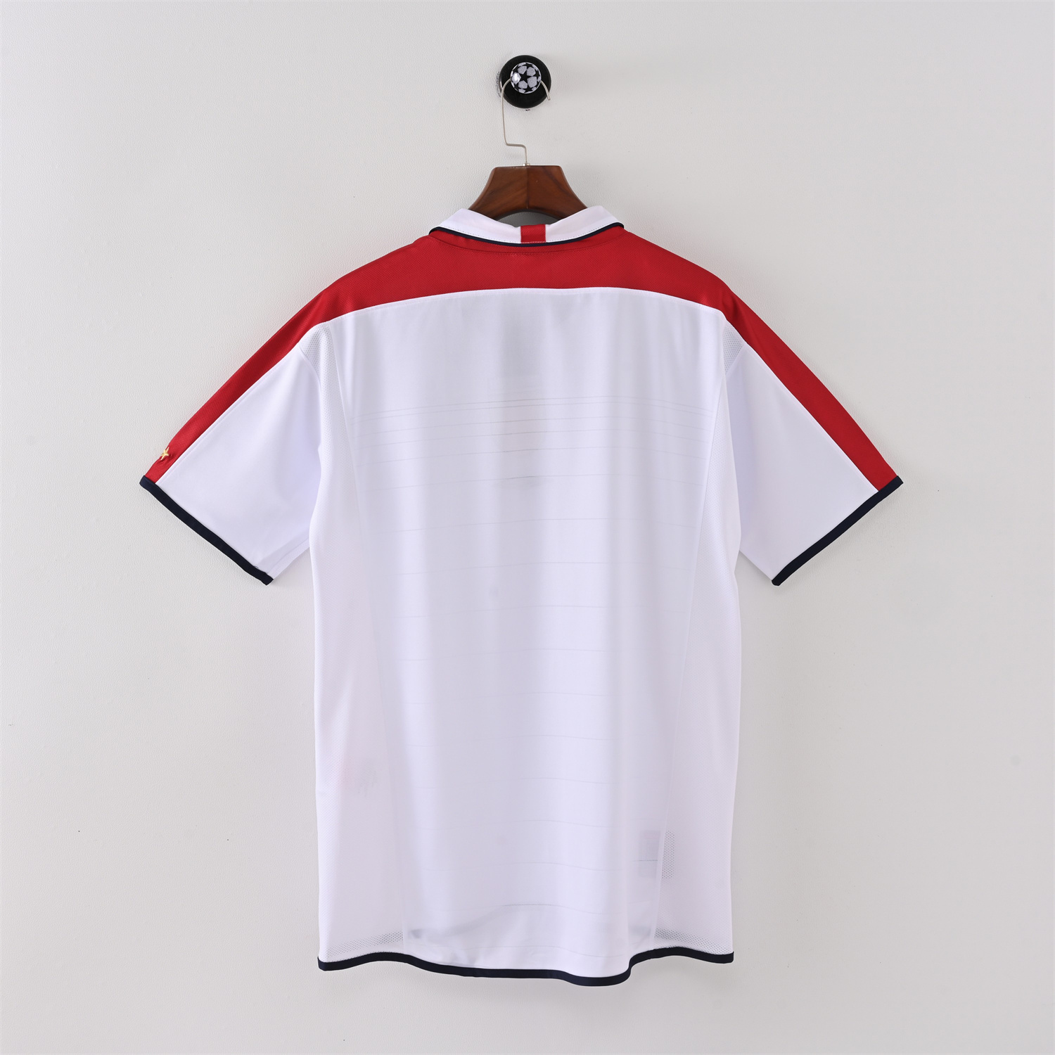 TKH-turbokithub-Retro England 2004 Home White Jersey