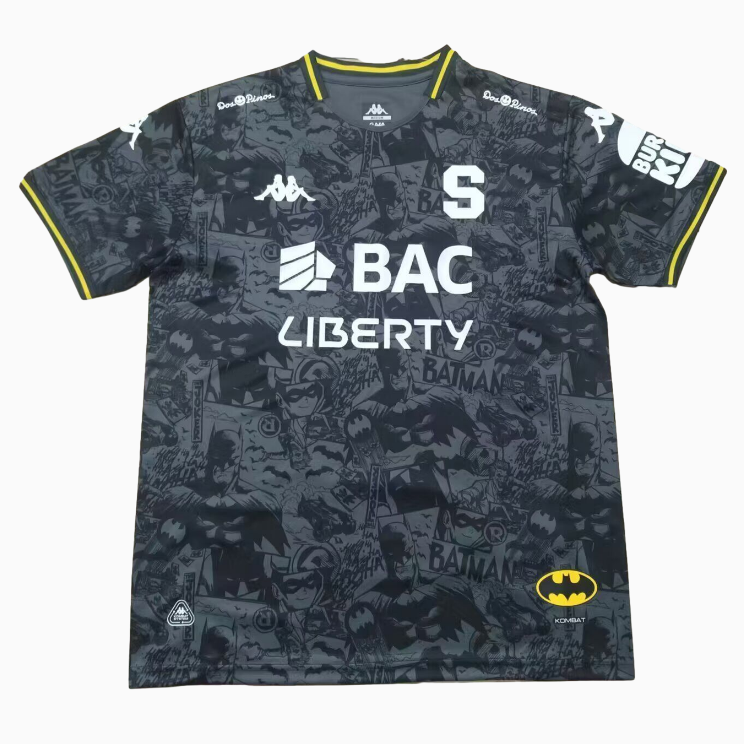TKH-turbokithub-Deportivo Saprissa 25-26 Third Black Jersey - Fans Version