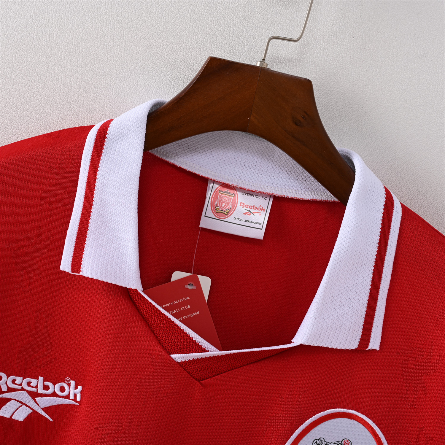 TKH-turbokithub-Retro Liver.pool 1996-97 Home Long Sleeves Jersey