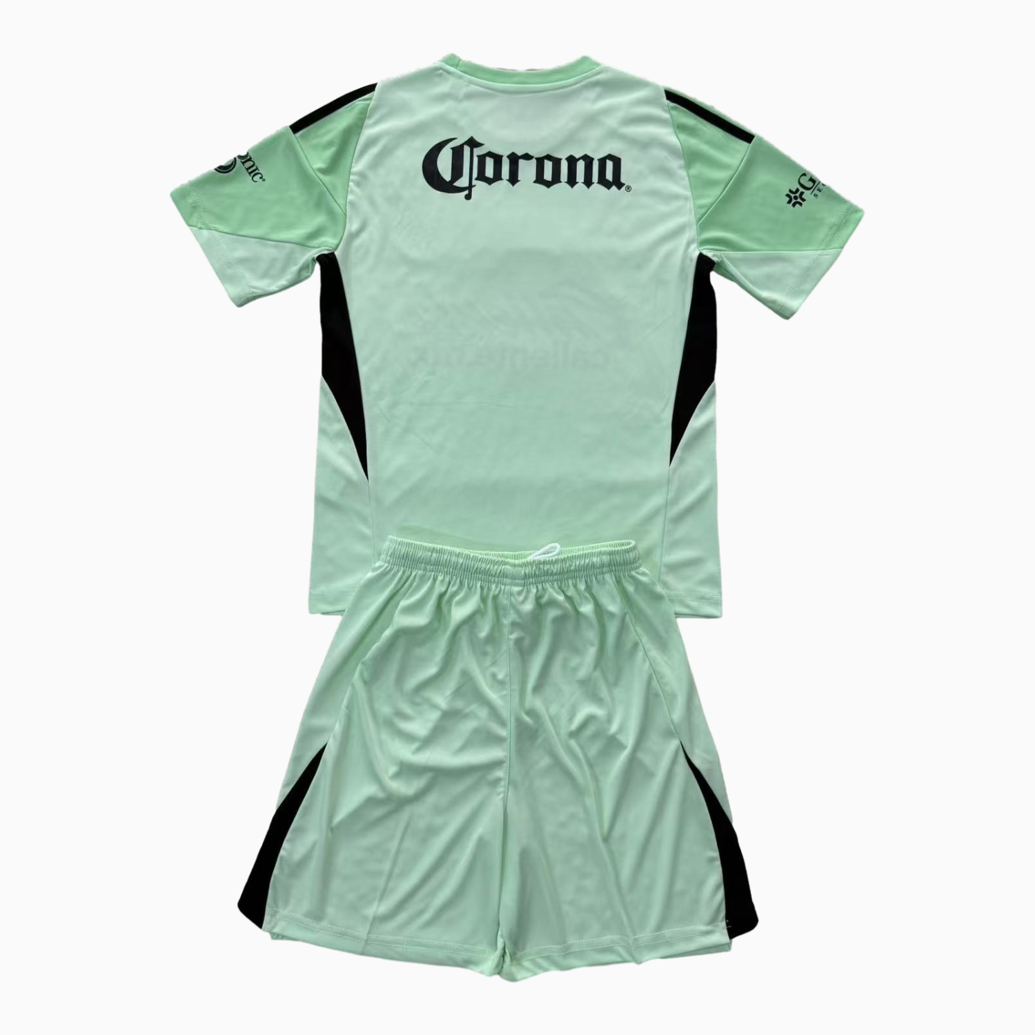 TKH-turbokithub-Club América 25-26 Green Goalkeeper Kids Kit