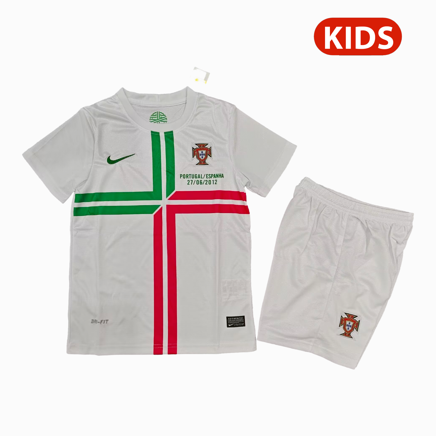 TKH-turbokithub-Retro Portugal 2012 Away Kids Kit