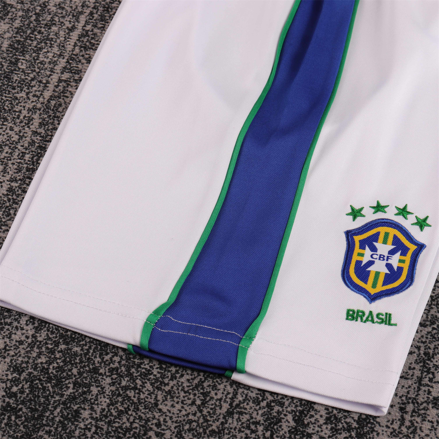 TKH-turbokithub-Retro Brazil 1998 Away Kids Kit