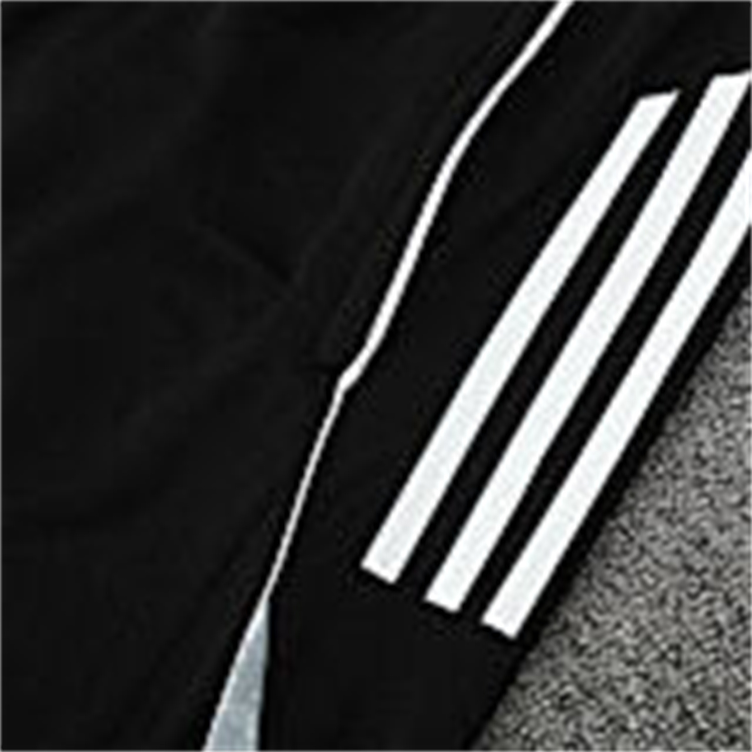 TKH-turbokithub-INT M.A.M 25-26 Short-Sleeve Training Set - Light Grey Stripes Black Top & Black Shorts