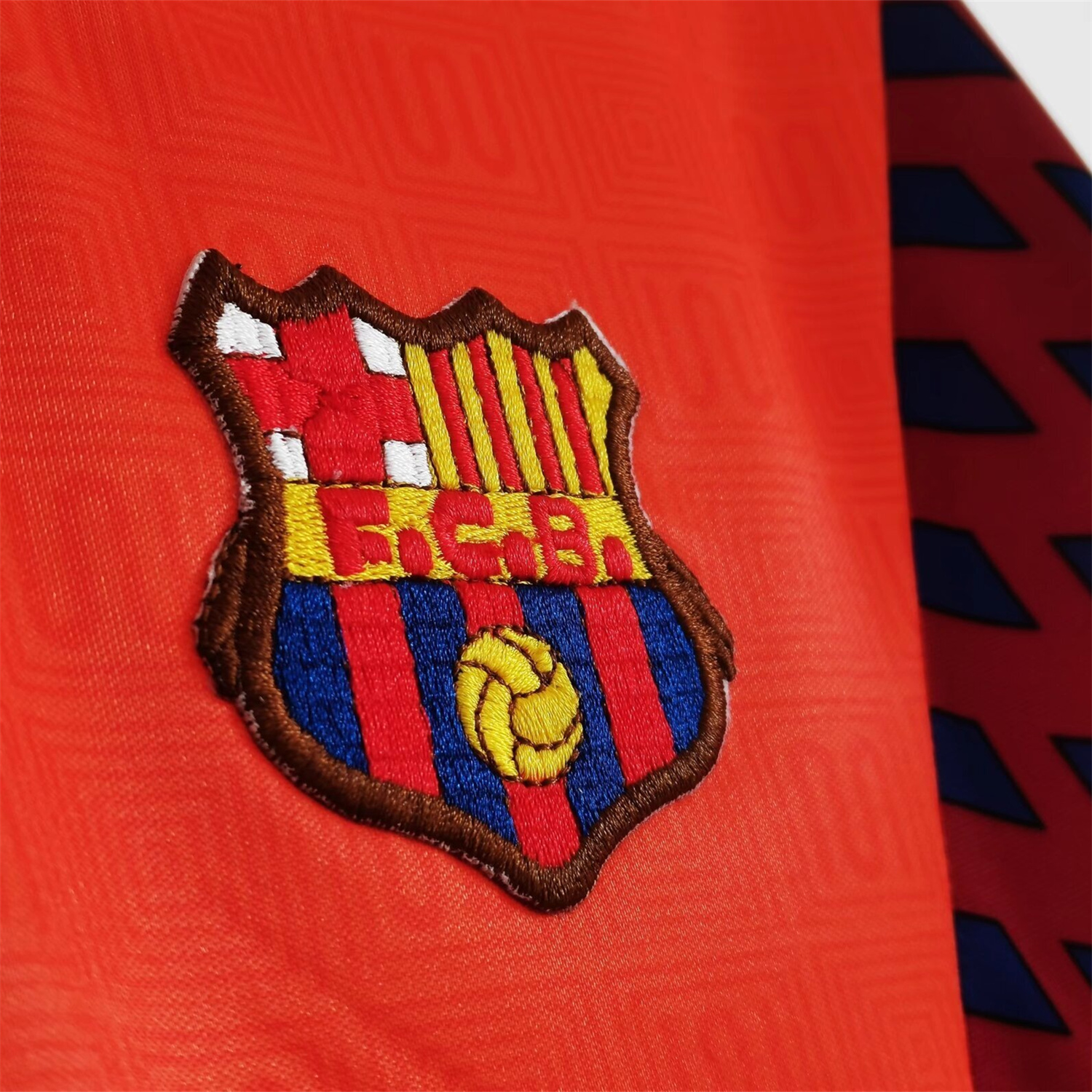 TKH-turbokithub-Retro Barcelona 1991-92 Away Orange Jersey