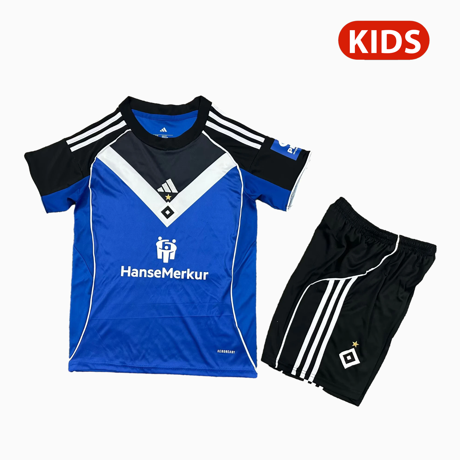 TKH-turbokithub-Hamburger SV 25-26 Away Kids Kit