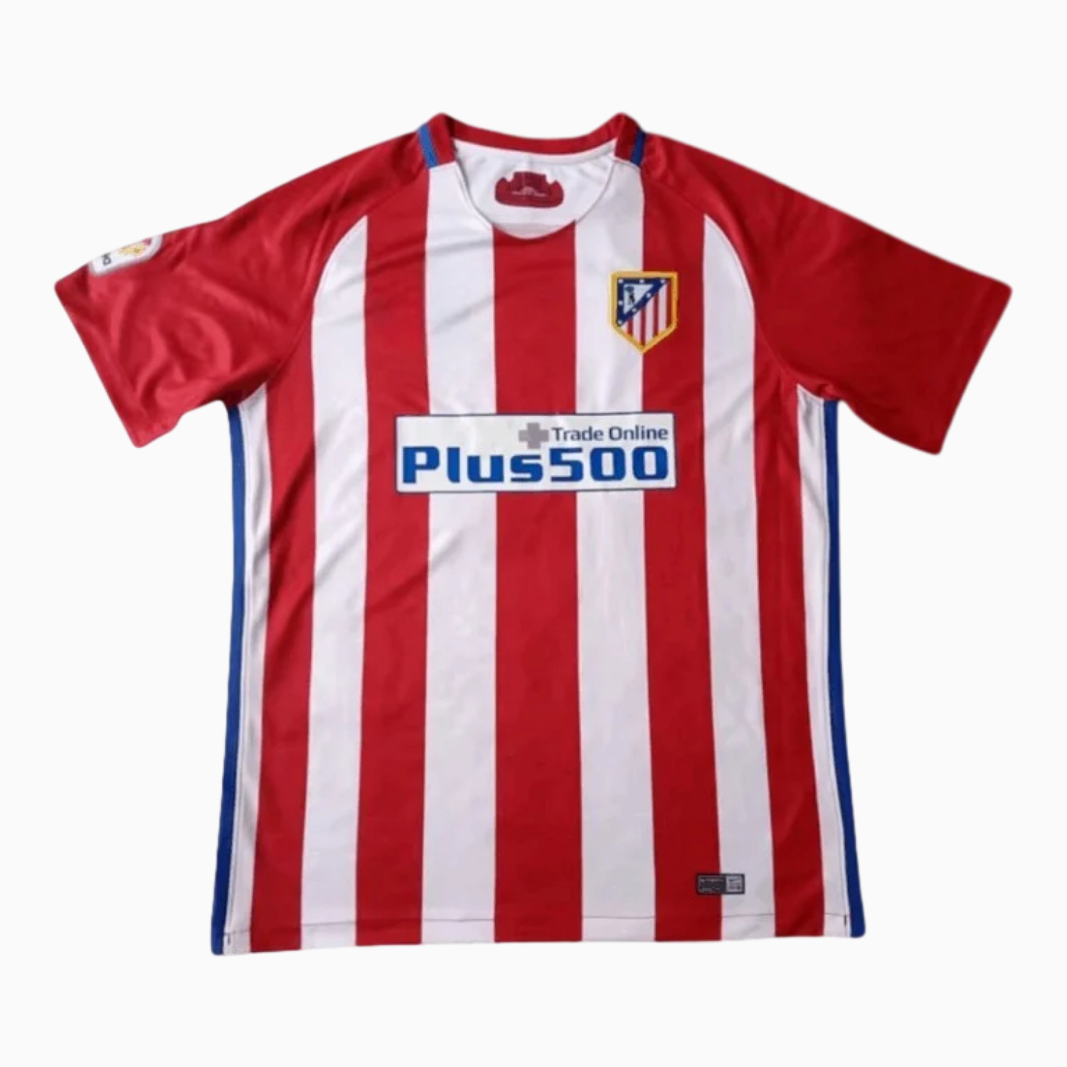 TKH-turbokithub-Retro Atletico Madrid 2016-17 Home Jersey