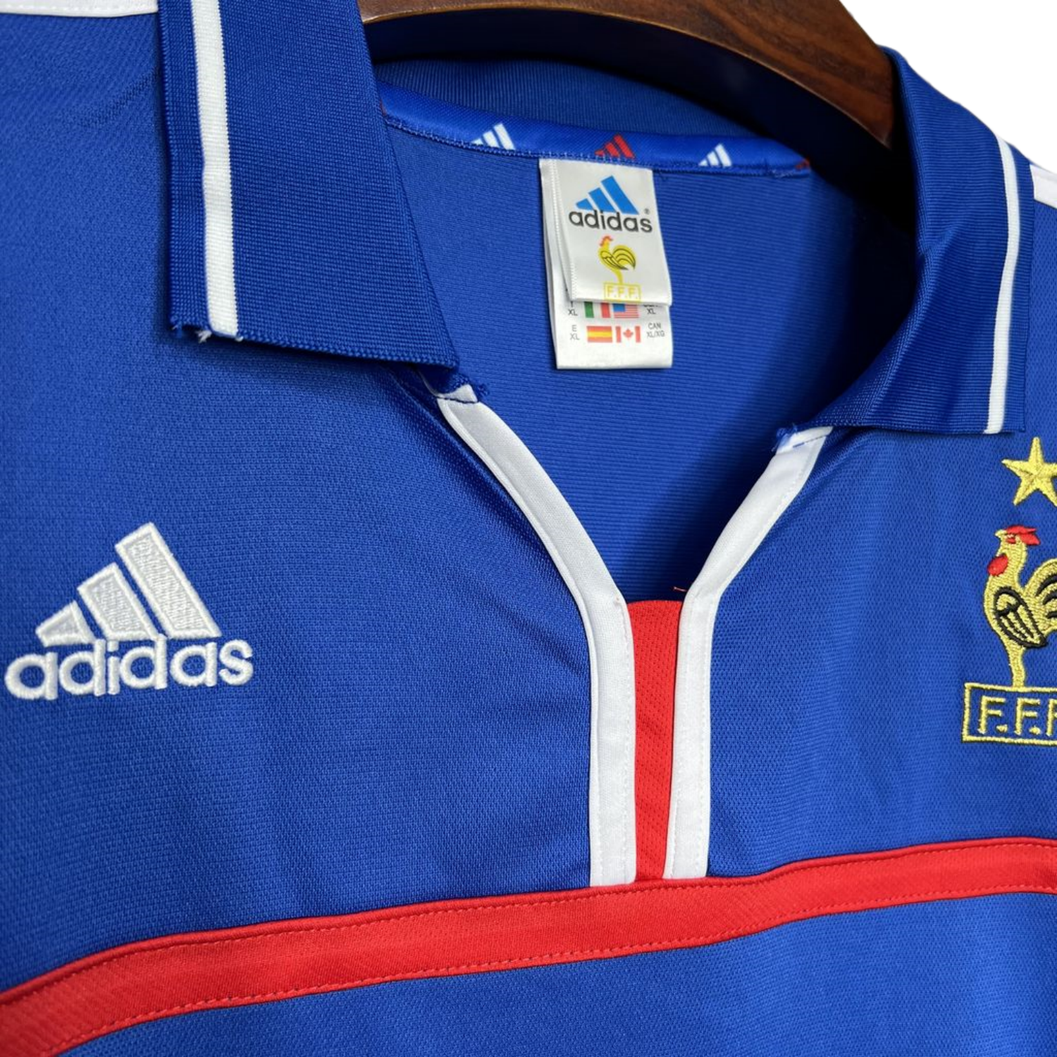 TKH-turbokithub-Retro France 2000 Home Stadium Jersey