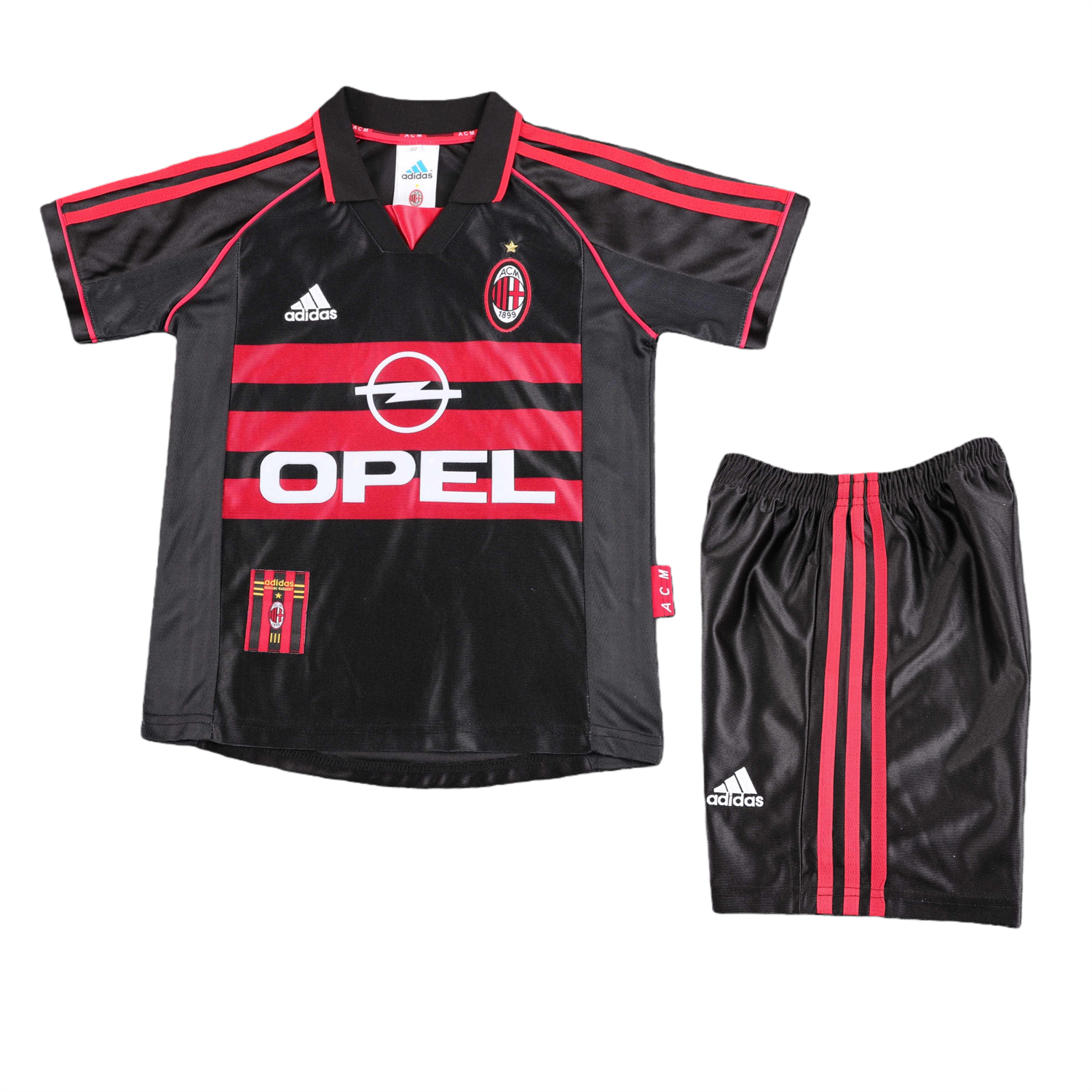 TKH-turbokithub-Retro AC Milan 1998-99 Third Kids Kit