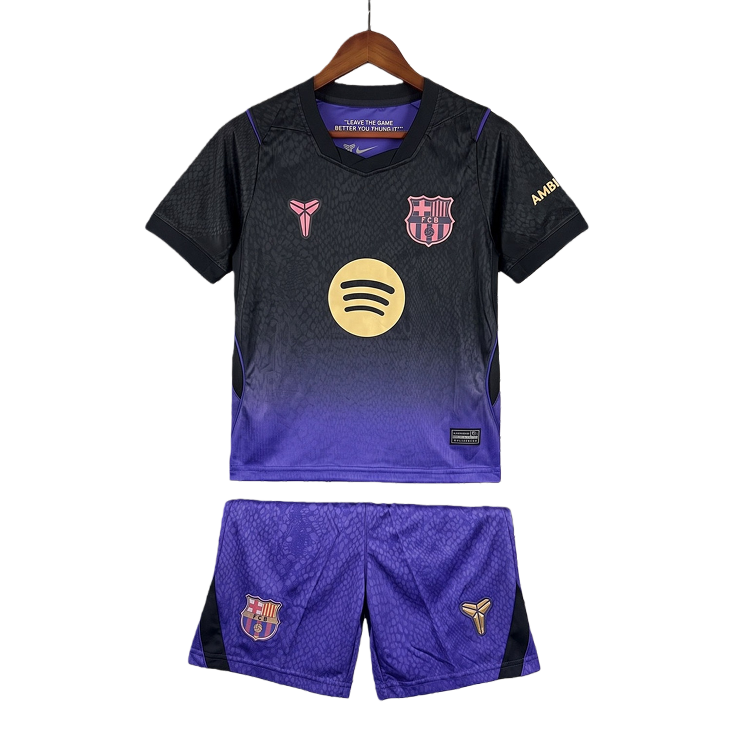 TKH-turbokithub-Barcelona 26-27 Away Kids Kit - Fans Version