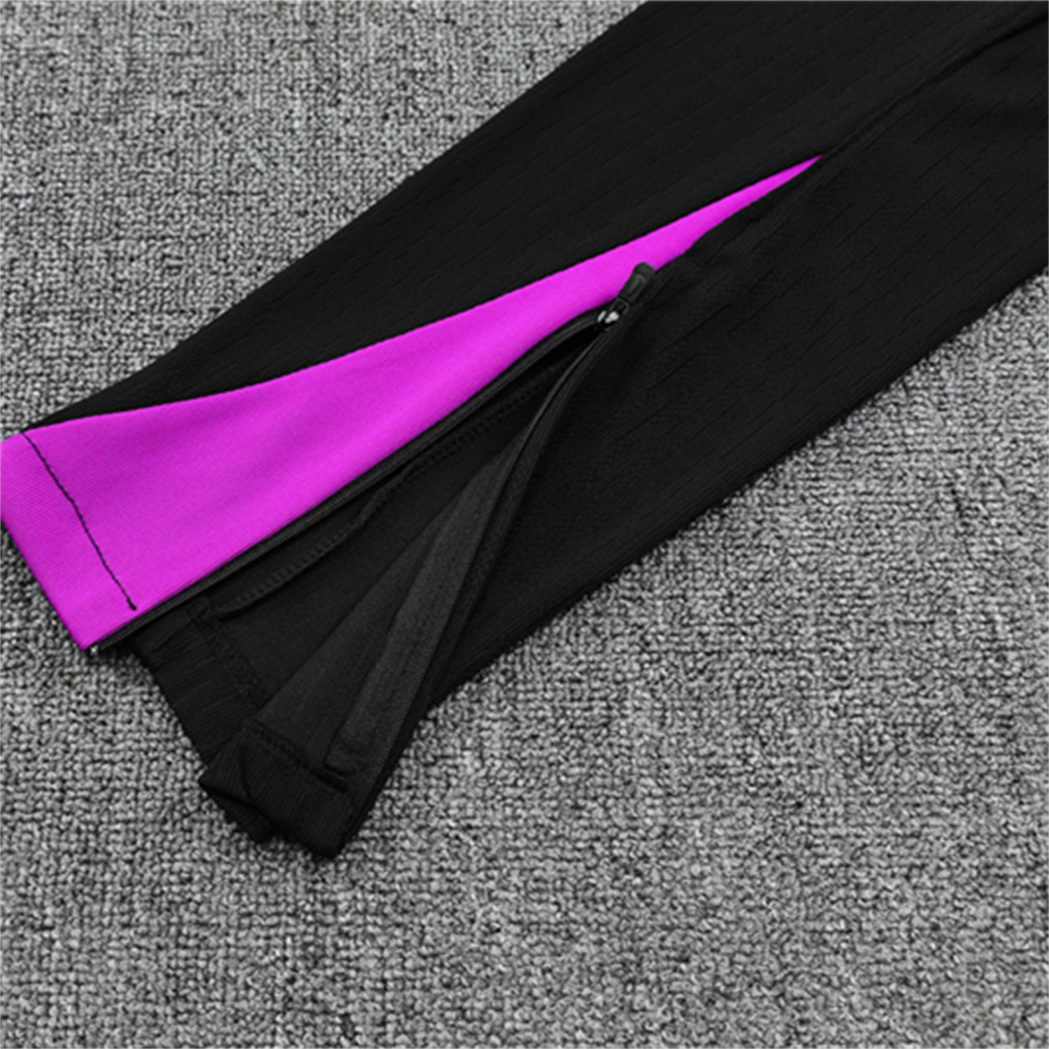 TKH-turbokithub-England 25-26 Long Sleeve Training Set - Player Version - Purple Top and Black Pants