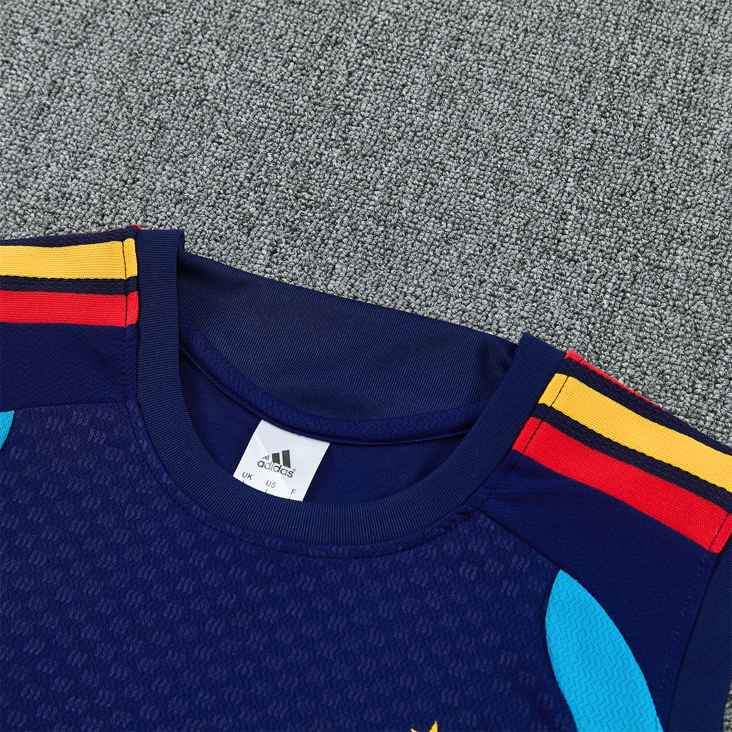 TKH-turbokithub-Spain 2026 Vest Training Set - Dark Blue Vest and Shorts