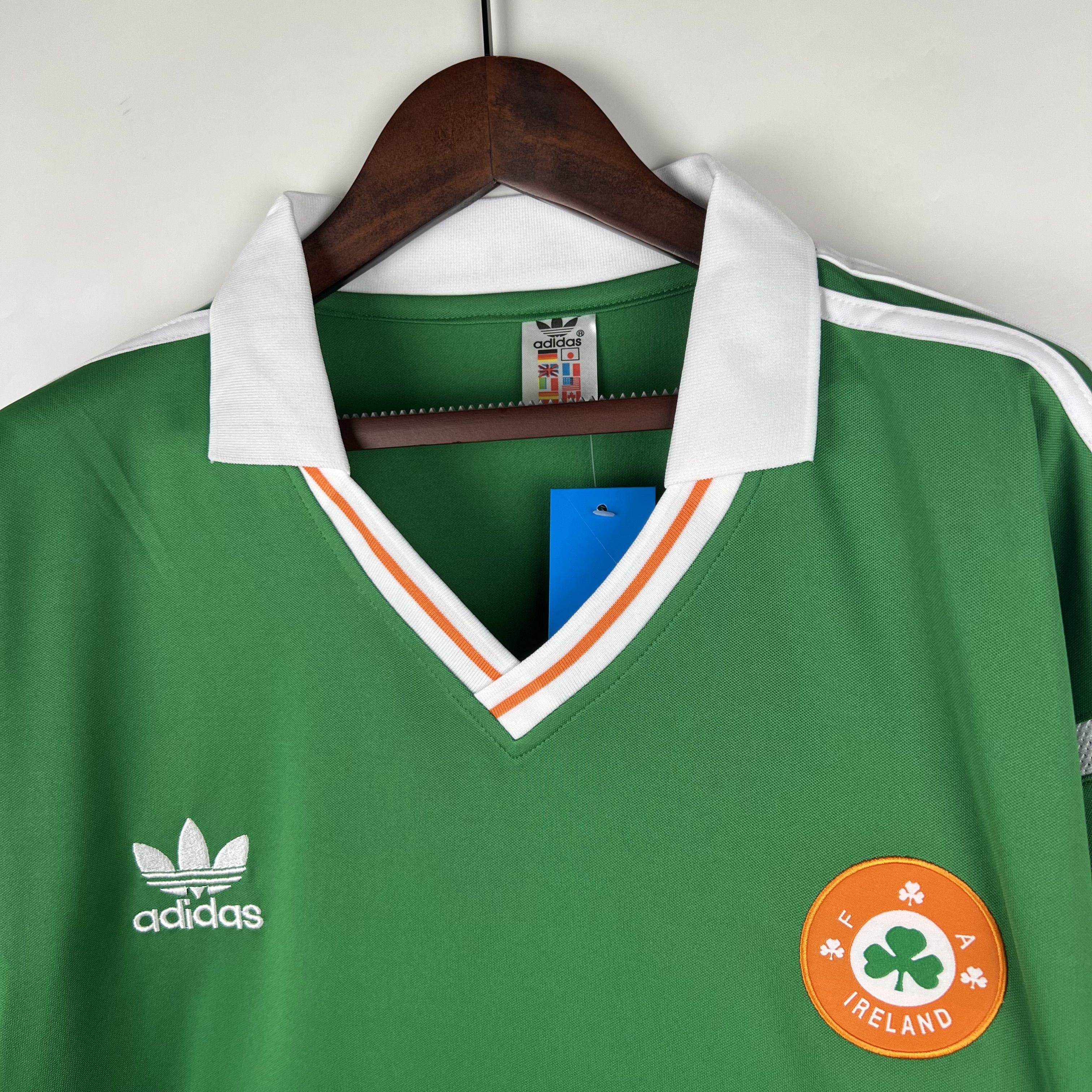 TKH-turbokithub-Retro Ireland 1998 Home Stadium Jersey