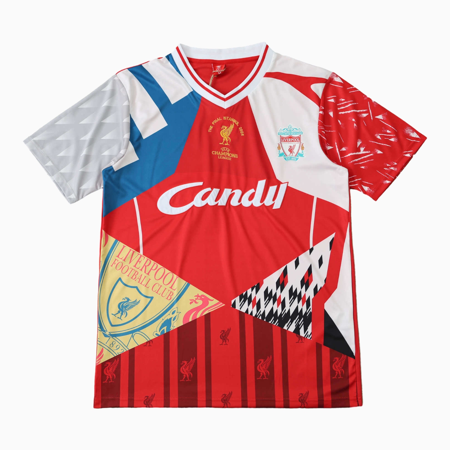 TKH-turbokithub-Retro Liver.pool Mixed Commemorative Edition Jersey