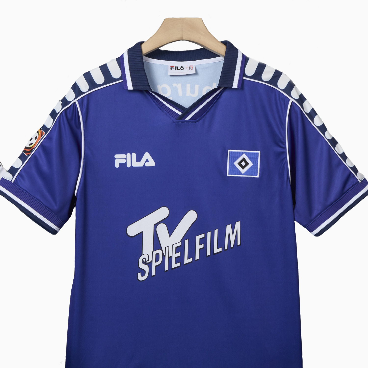 TKH-turbokithub-Retro Hamburger SV 2000-01 Away Blue Jersey